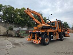 UNIMOG U427L mit Mulag MFK500 & MHU+Aebis Schmidt Strat