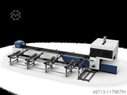 3 kW Rohrlaser Schneidmaschine 6m/3m 6024 mit Tischbeladung
