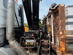 MERCEDES-BENZ 2535 Actros MP1 Baumaschinentrans. KRAN + RAMPE