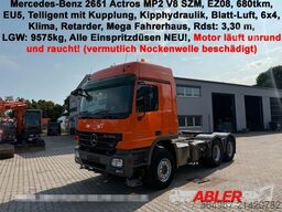MERCEDES-BENZ 2651 Actros MP2 V8 Klima Retarder Mega Kipphydr.