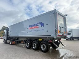 SCHMITZ CARGOBULL SCB S3D Alu Kipper 60m³ Fast Neuwertig OKUSLIDE