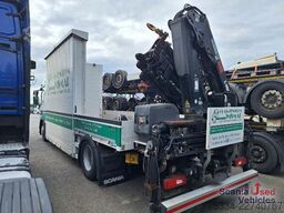Scania P 320 B4x2LB - Glasaufbau!!! mit HIAB 138 ES-3 Kra