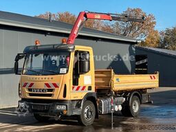 IVECO EuroCargo 80E19 HMF Ladekran Meiller-DSK