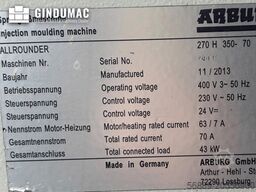Arburg Allrounder 270 H 350-70