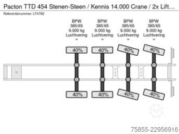 Pacton TTD 454  Stenen-Steen / Kennis 14.000 Crane / 2...