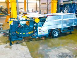 FABO Mobile Concrete Batching Plant 30 m3/h Mobile Concrete Batching Plant