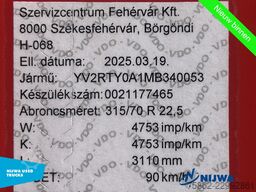 Volvo FH 460 TC 4x2 New Tacho + PTO