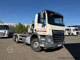 DAF 450 FAN  6X2 axle  with HYVA Loader 20-53-S