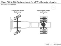 Volvo FH 16.700 Globetrotter 4x2 - NEW - Retarder - I...