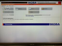 Moba Omnia 250 XF Links | 90.000 eieren/uur |