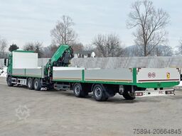 MERCEDES-BENZ ACTROS 2645 * FASSI F345.24 + FUNK + Anhänger