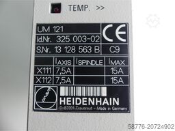 Heidenhain UM 121 . 325 003-02 SN: 131285638C9 generalü. mit 3 Mon. Gewähr.