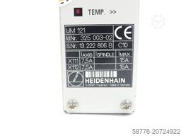 Heidenhain UM 121 . 325 003-02 SN:13222806B - generalüberholt mit 3 Monaten Gewährleistung-