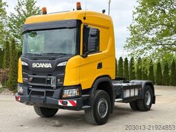 SCANIA 450 XT 4x4 Euro 6 SZM Kipphydraulik Blatt / Luft