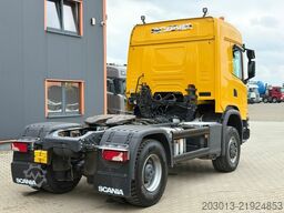 SCANIA 450 XT 4x4 Euro 6 SZM Kipphydraulik Blatt / Luft