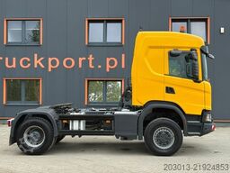 SCANIA 450 XT 4x4 Euro 6 SZM Kipphydraulik Blatt / Luft
