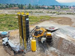 FABO Mobile Concrete Mixing Plant 100m³/h Mobile Concrete Batching Plant