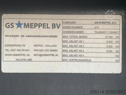 GS Meppel 27 ton / dubbele banen.