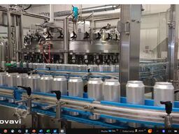 Canning line for beer 10000 cph 