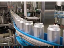 Canning line for beer 10000 cph 