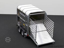 Ifor Williams TA5 | 8x6 | DOPPELSTOCK 241X156X183CM VIEHANHÄNGER | 2X LÜFTUNG