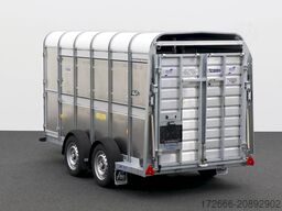 Ifor Williams TA5 HD | 12x6 | RAMPE-/TÜR-KOMBI 372X156X183CM VIEHANHÄNGER | 2X LÜFTUNG