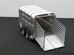 Ifor Williams TA510 | 10x6 | RAMPE-/TÜR-KOMBI 311X178X183CM VIEHANHÄNGER | 2X LÜFTUNG