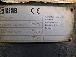 MERCEDES-BENZ Arocs Aufbau Haken Hook Hiab XR26 / Meiller