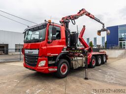 DAF CF 440 FAK-8x2 + Palfinger Epsilon Q180 Z95TR