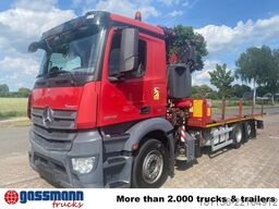 Mercedes-Benz Antos 2543 L 6x2, Lift/Lenkachse, Kran Fassi