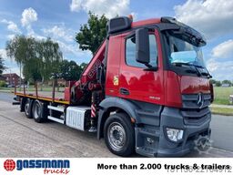 Mercedes-Benz Antos 2543 L 6x2, Lift/Lenkachse, Kran Fassi
