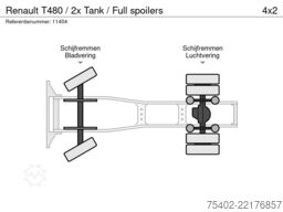Renault T480 / 2x Tank / Full spoilers