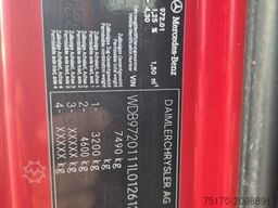 MERCEDES-BENZ Atego 815 K 4x2 Meiller Kipper 2x AHK