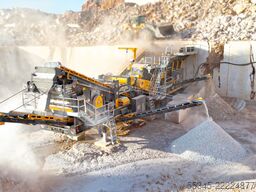 FABO mobile crushing plant PRO-150 MOBILE CRUSHER WOBBLER FEEDER