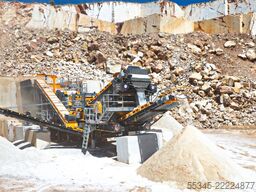 FABO mobile crushing plant PRO-150 MOBILE CRUSHER WOBBLER FEEDER