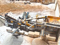 FABO mobile crushing plant PRO-150 MOBILE CRUSHER WOBBLER FEEDER