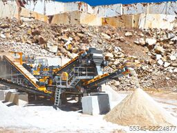 FABO mobile crushing plant PRO-150 MOBILE CRUSHER WOBBLER FEEDER