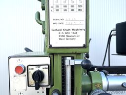 KNUTH GBF 30  Säulenbohr & Fräsmaschine