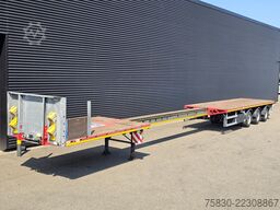 Max Trailer F-S43-BGS / 3 X STEERING / EXTENDABLE / LIFT AXLE