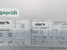 SCHMITZ CARGOBULL Liftachse, Edscha, Rahmen verzinkt, 385/65