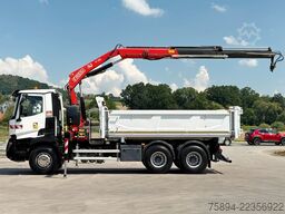 RENAULT C 380* KIPPER 5,20 m* KRAN/FUNK * TOPZUSTAND !