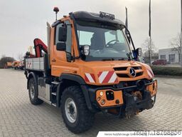 Mercedes-Benz Unimog U 318 m. Ladekran PK 3400
