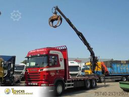 Scania R730 V8 + Euro 5 + Loglift 115Z + 6X4