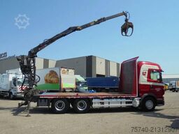 Scania R730 V8 + Euro 5 + Loglift 115Z + 6X4