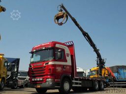 Scania R730 V8 + Euro 5 + Loglift 115Z + 6X4