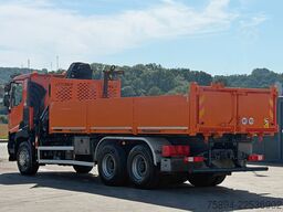 RENAULT C 430 *KIPPER 6,45m*HIAB 144 BS-3 HIDUO/FUNK*6x4