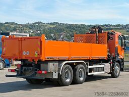 RENAULT C 430 *KIPPER 6,45m*HIAB 144 BS-3 HIDUO/FUNK*6x4