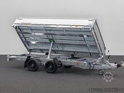 Hapert Trailers HAPERT COBALT HM-2 FERRO 375X180X40CM 3500KG DREISEITENKIPPER | NFW | PARABELFEDER