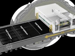 20 kW MaxLaser MESSEPREIS Laserschneidmaschine 8000x3100 mm