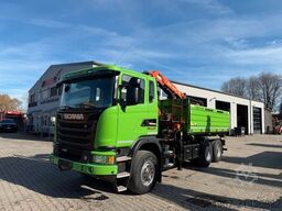 SCANIA G450 Kipper Kran Atlas 206.3E AHK Bordmatic FUNK